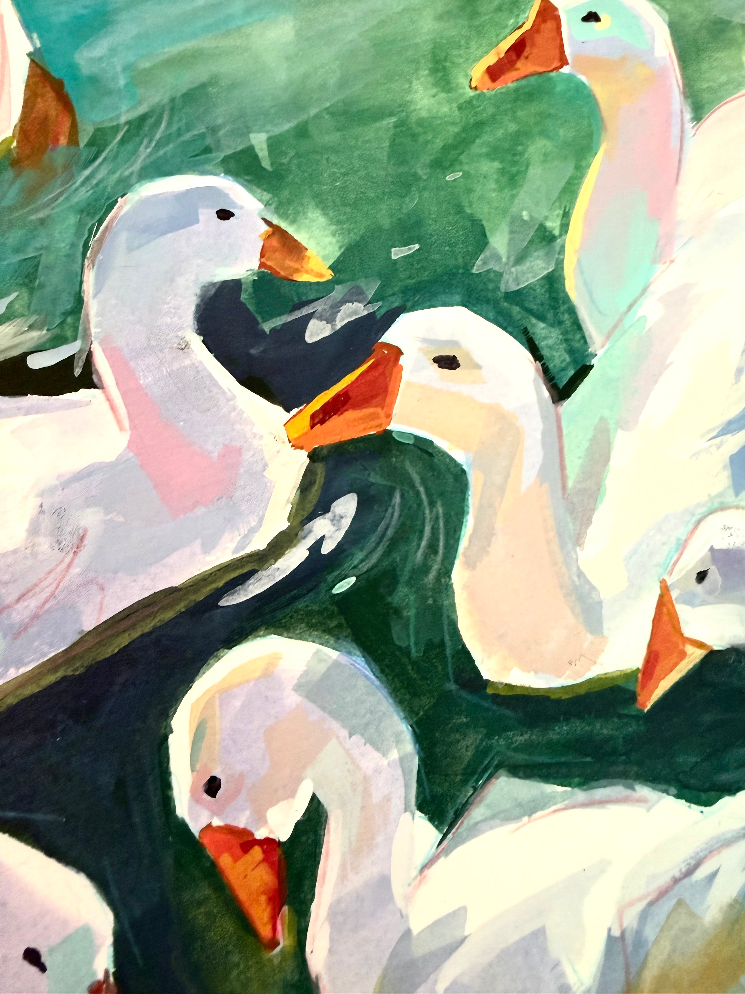 Kelley Luckett - Gaggle (of geese)