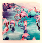 Kelley Luckett - Flamboyance (of Flamingoes)