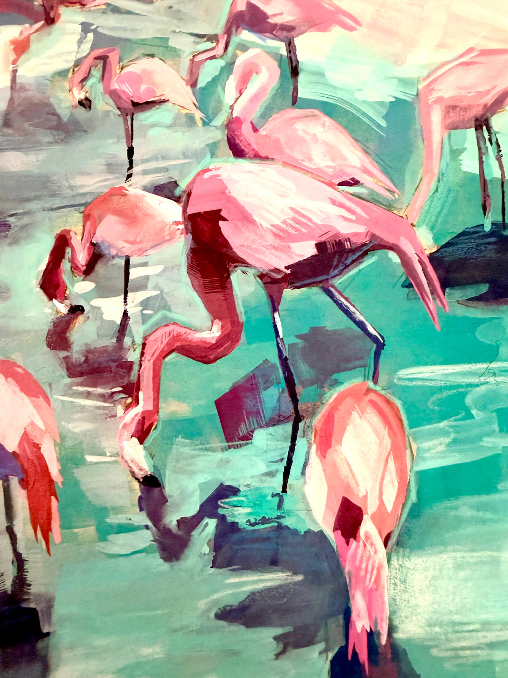 Kelley Luckett - Flamboyance (of Flamingoes)