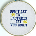 Angela Coltrane - Don't Let the Bastards Cross-Stitch