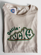 State Crafted - Gettin' "Lucky" in KY Cream Color T-shirt