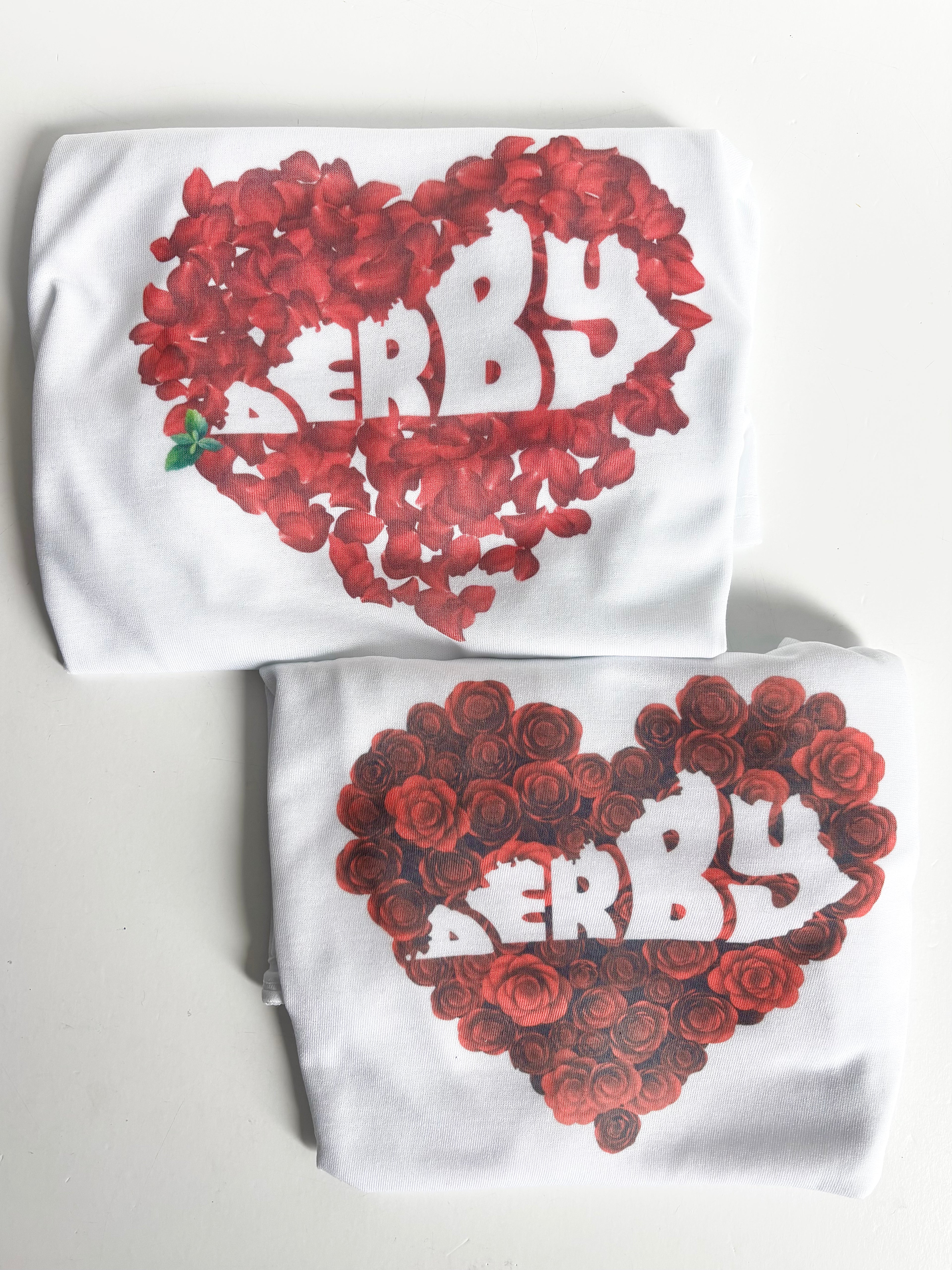 State Crafted - "Derby" Rose Petals White T-shirt
