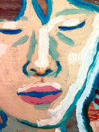 Josh Gipson -  Encaustic Portrait Study