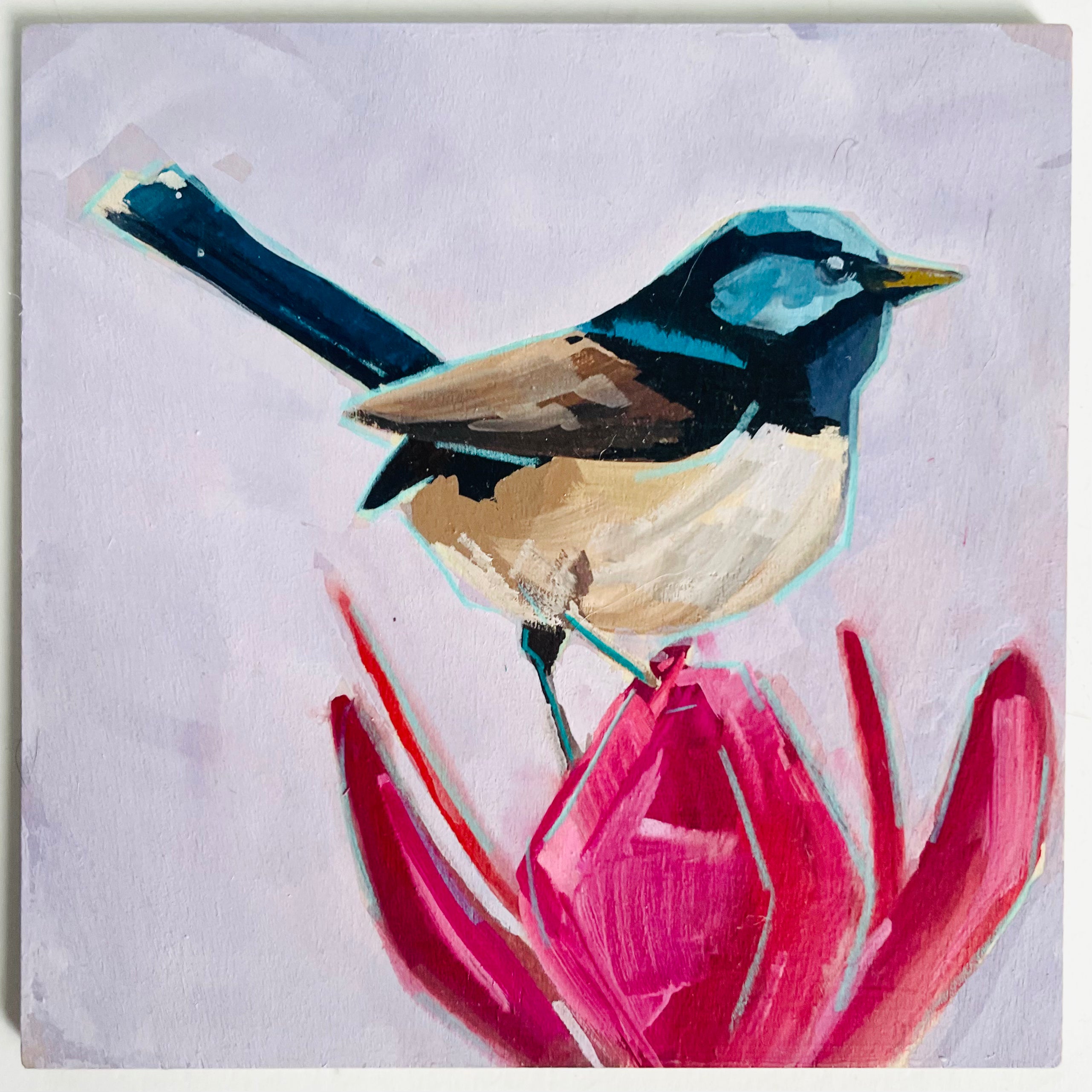 Kelley Luckett - Bird with Flower