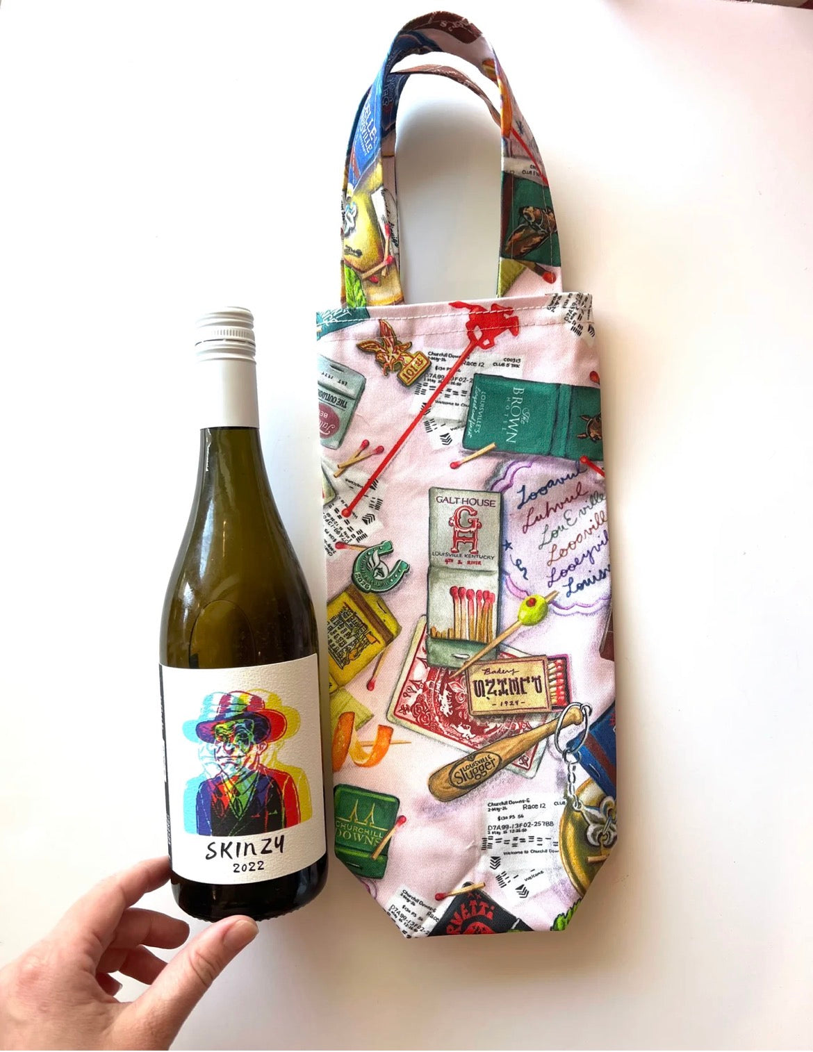 Bri Bowers - Louisville Trinkets Wine Tote