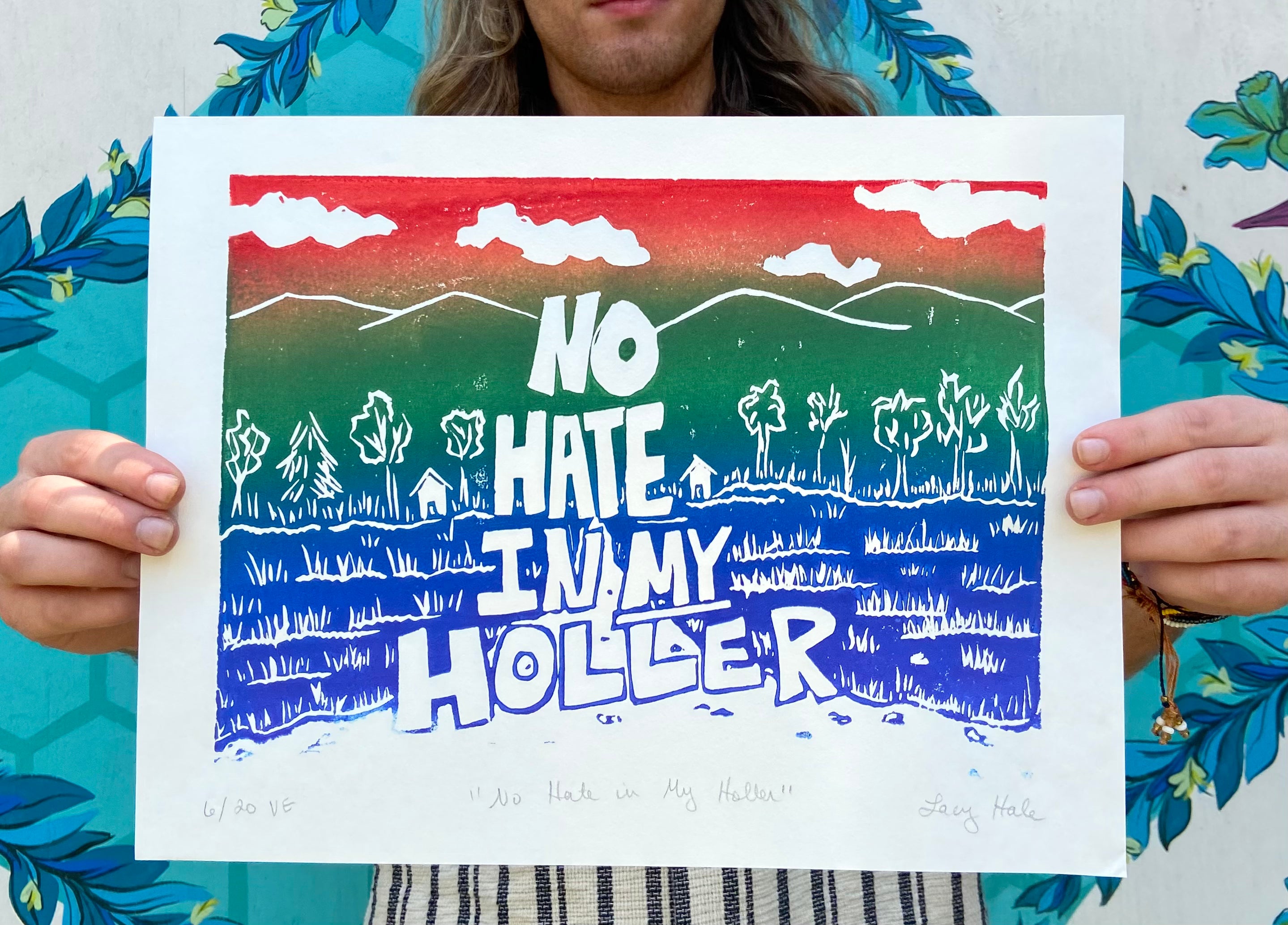 Lacy Hale - Limited Edition No Hate In My Holler Prints