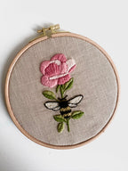 Paige Ream - Pink Flower & Bee