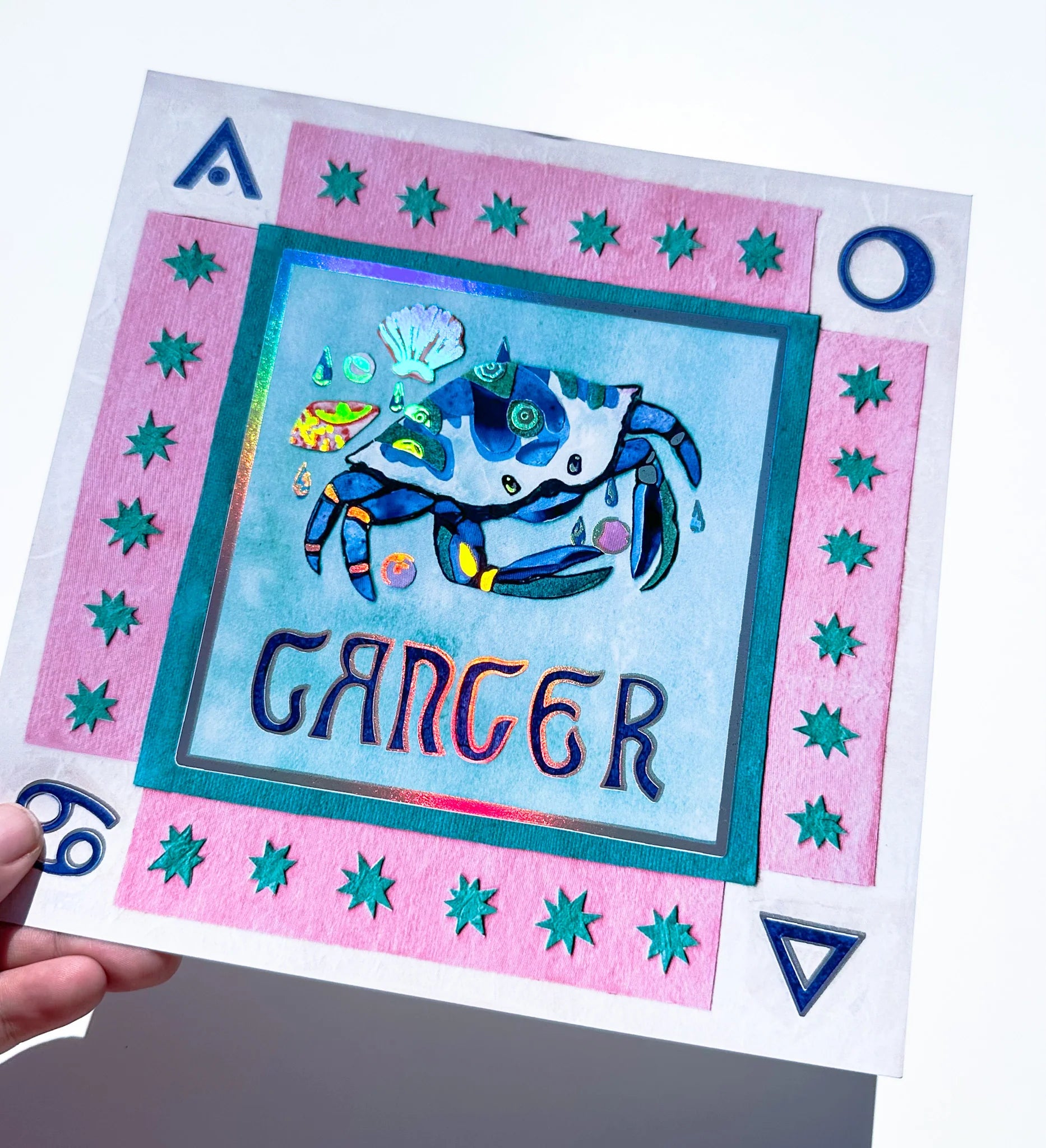 Guided Hand Studio - Zodiac Foil Prints