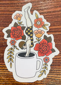 Tonia Raye Tattoo - Diving Lady Sticker