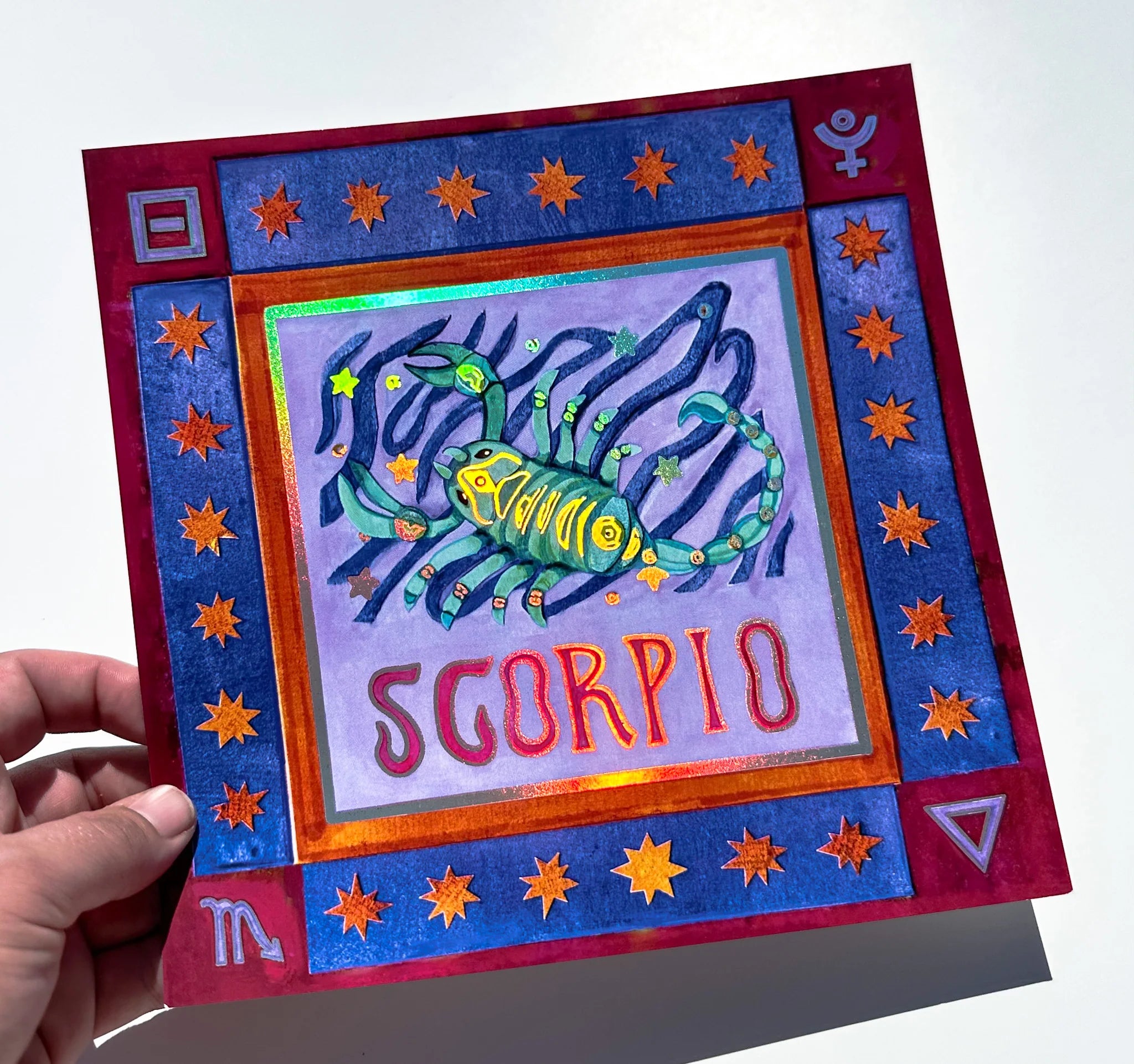 Guided Hand Studio - Zodiac Foil Prints
