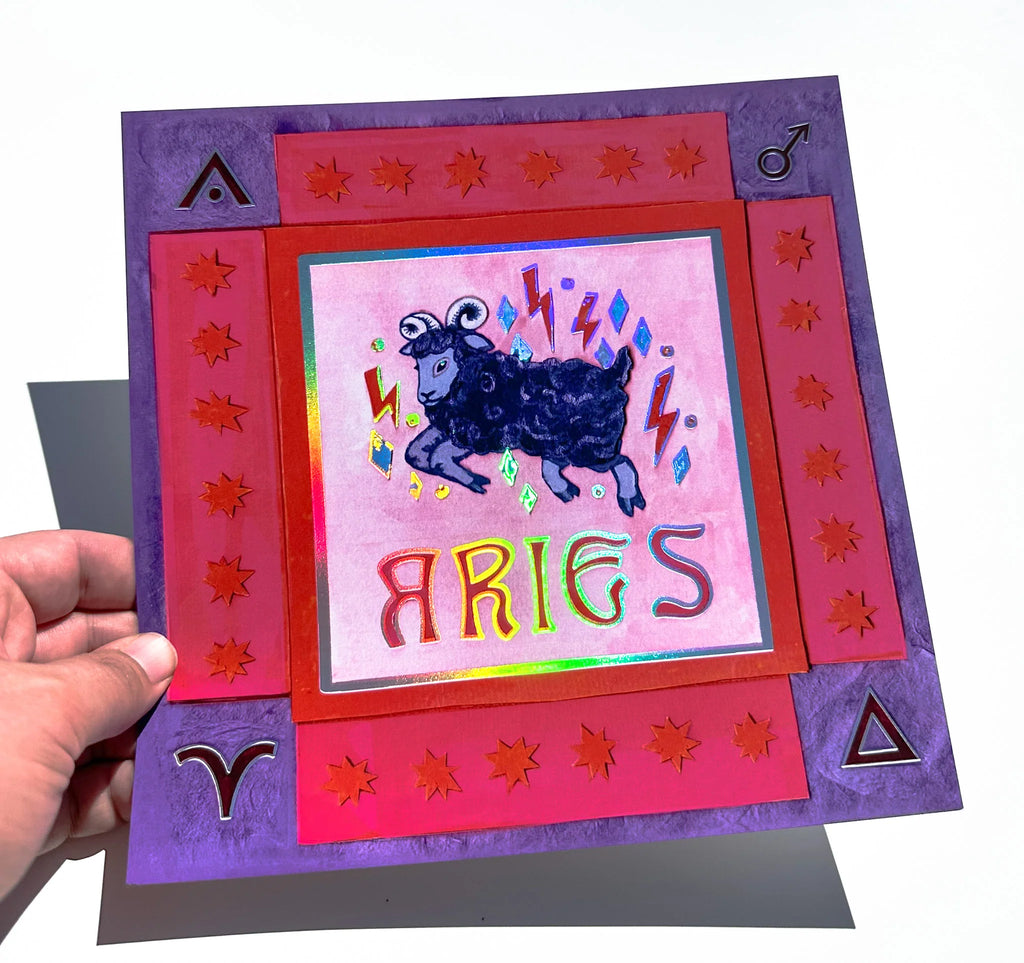 Guided Hand Studio - Zodiac Foil Prints