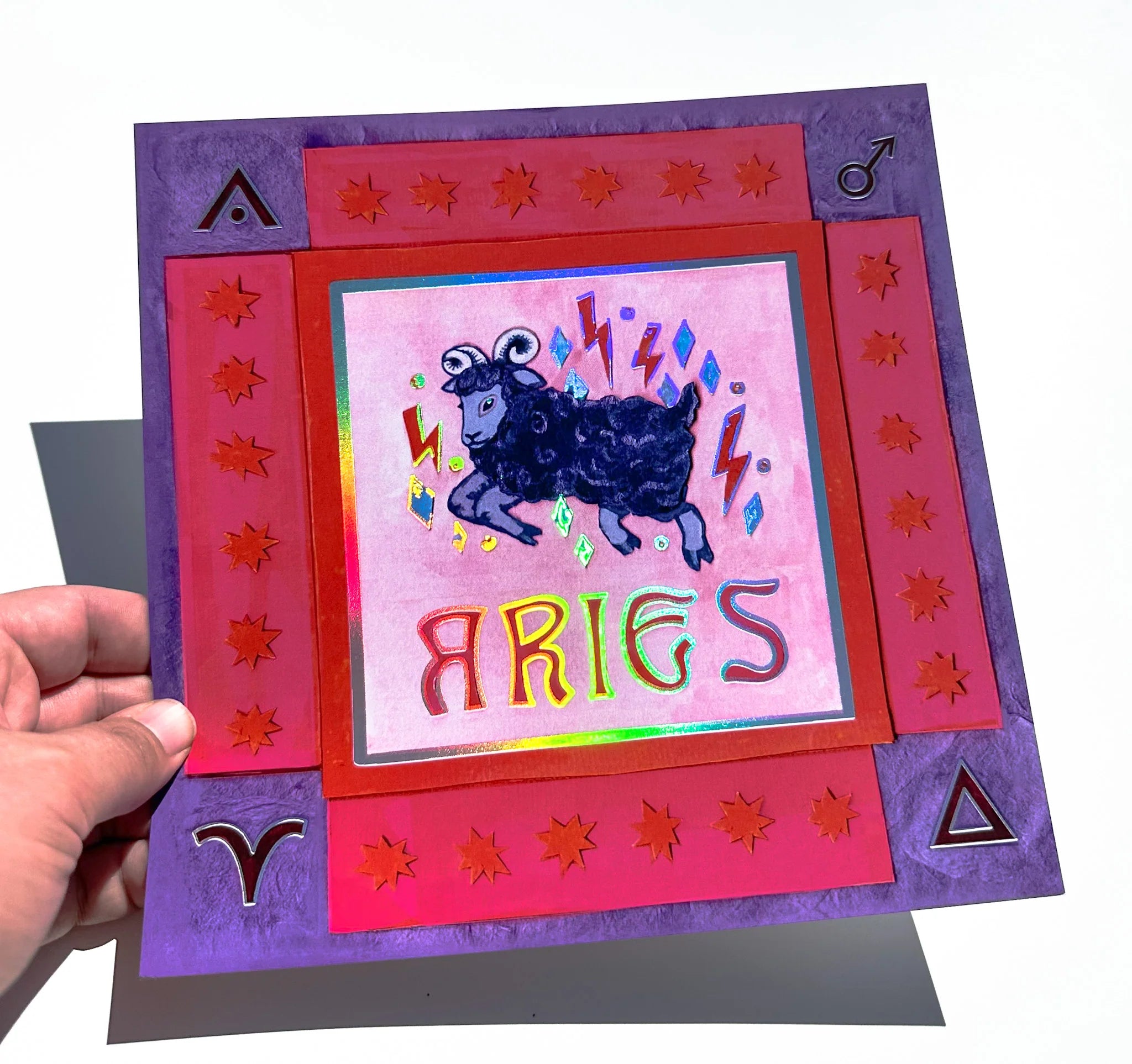 Guided Hand Studio - Zodiac Foil Prints