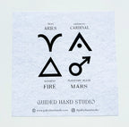 Guided Hand Studio - Zodiac Foil Prints