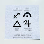 Guided Hand Studio - Zodiac Foil Prints