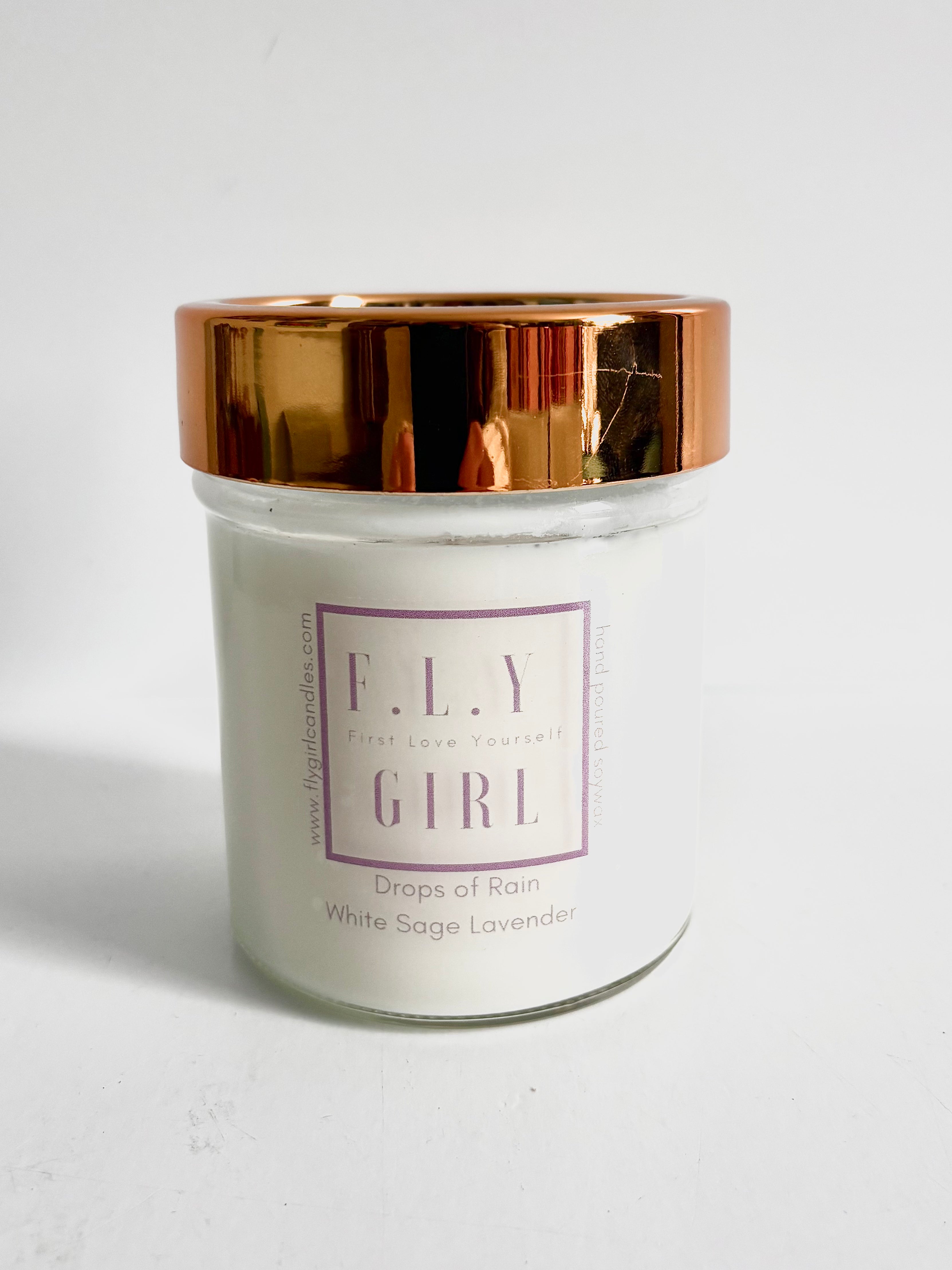 Fly Girl - Drops of Rain Candle