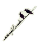 Gretchen Leachman - Attempted Murder Watercolor Sticker