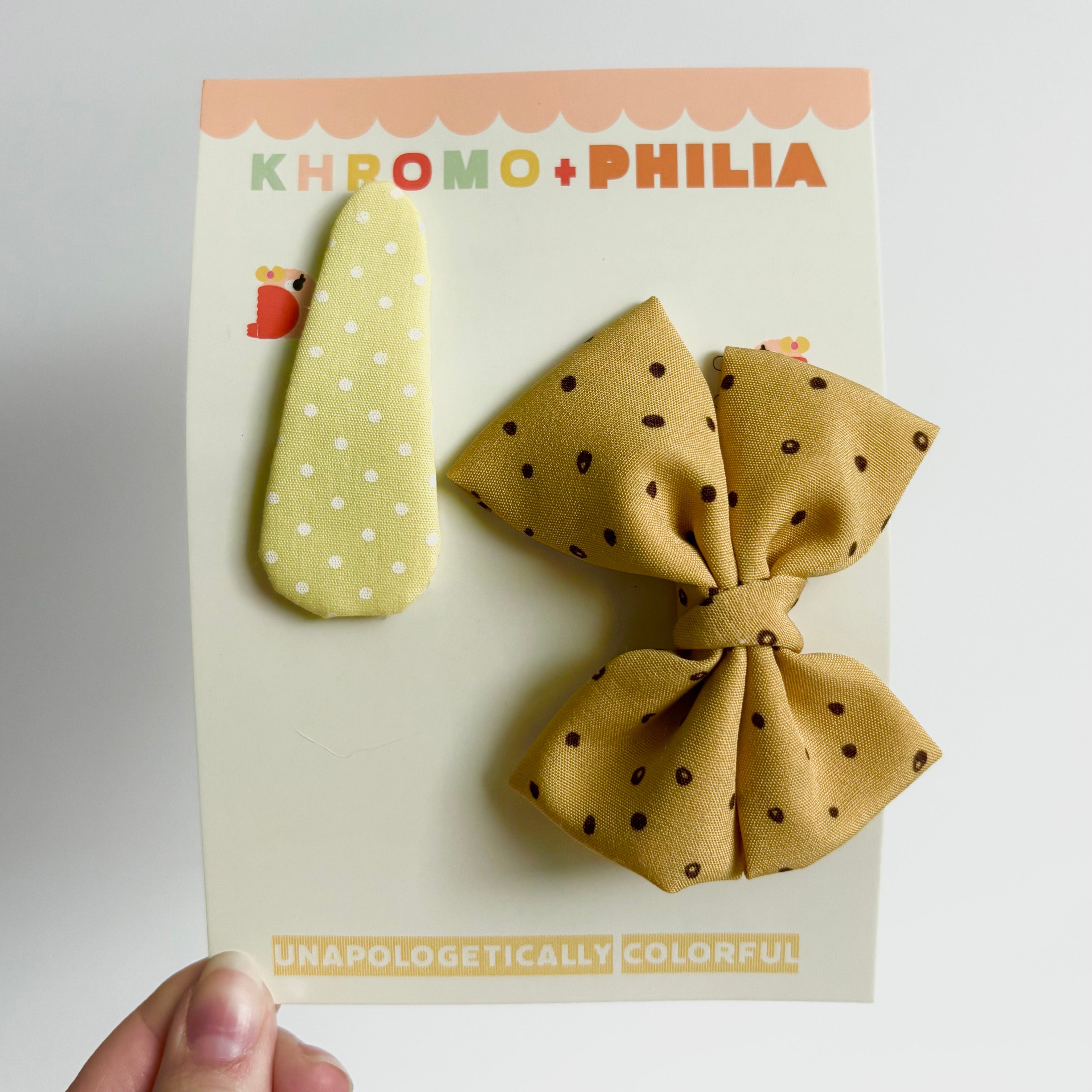khromo+philia - Cloth Hair Clips