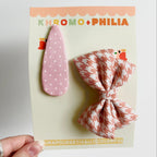 khromo+philia - Cloth Hair Clips