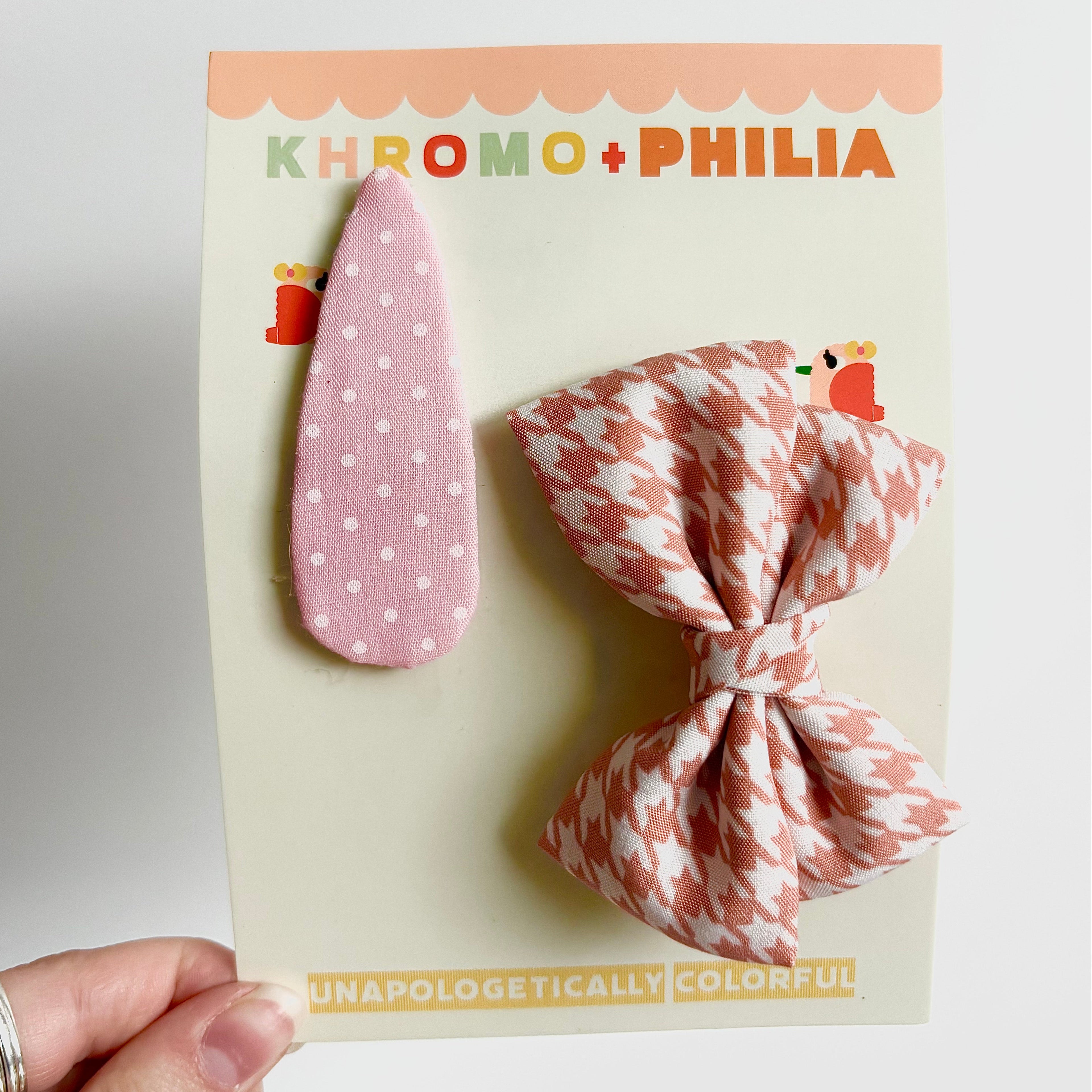 khromo+philia - Cloth Hair Clips