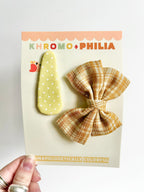 khromo+philia - Cloth Hair Clips