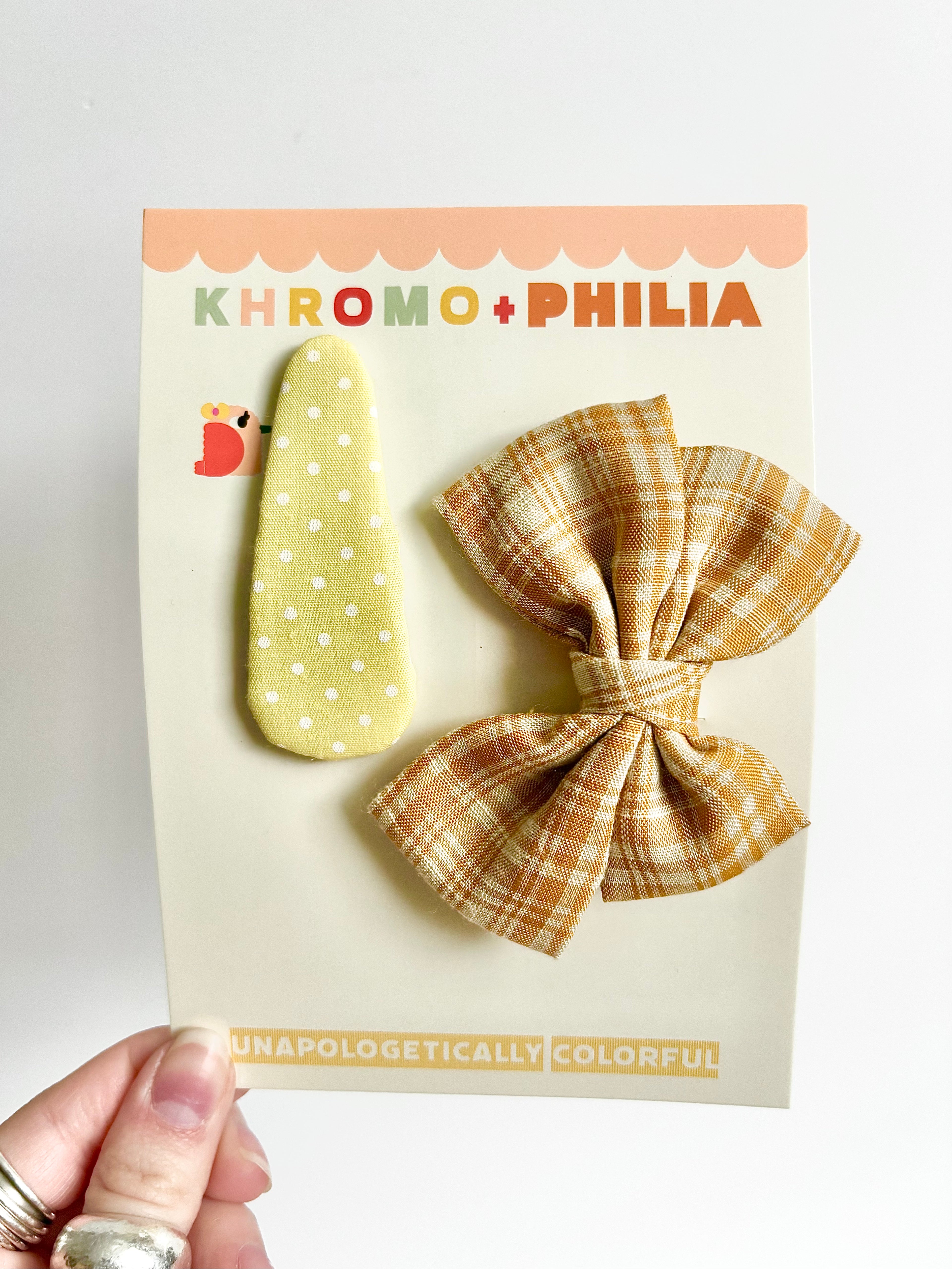 khromo+philia - Cloth Hair Clips