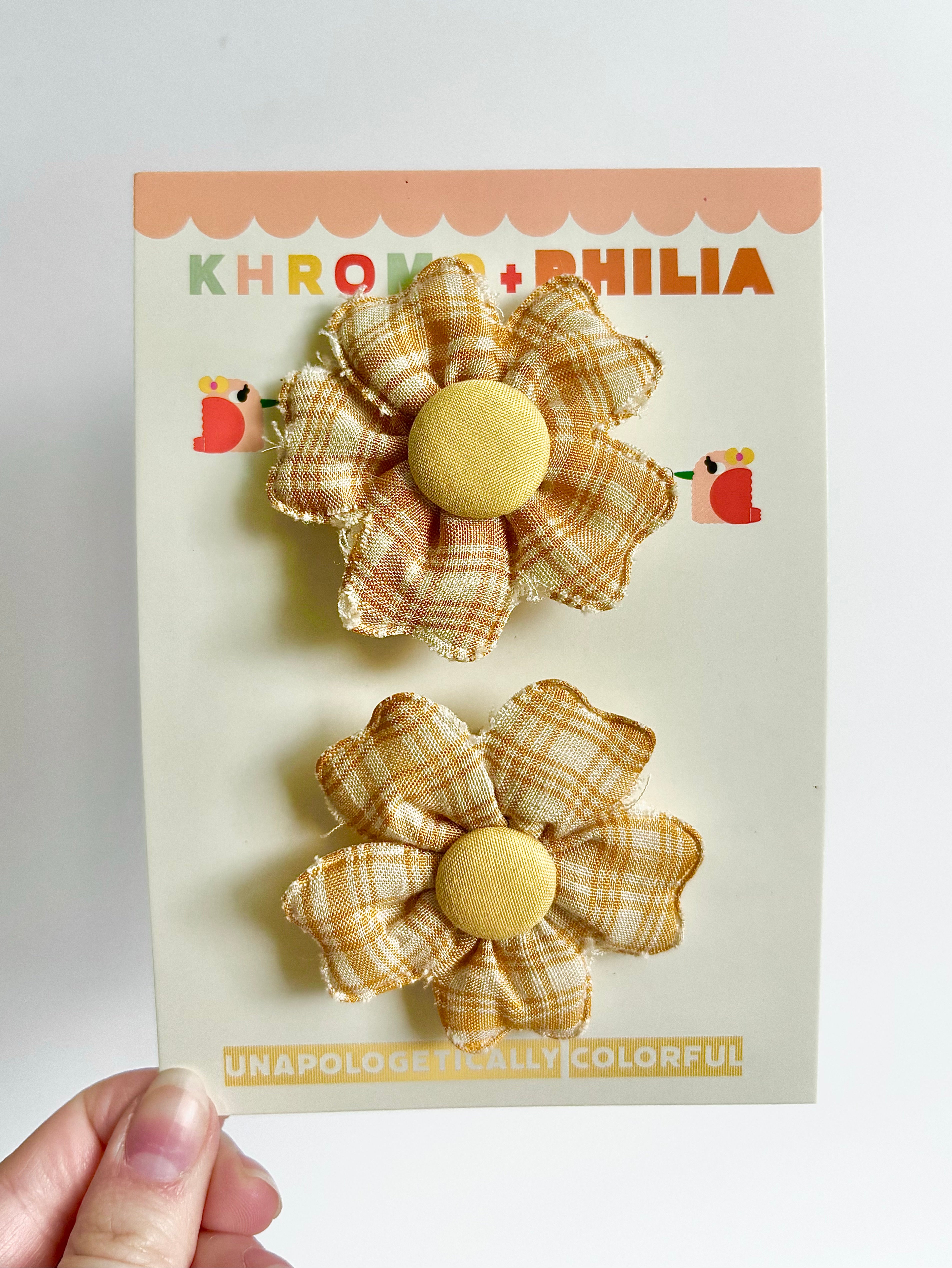 khromo+philia - Cloth Hair Clips