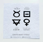 Guided Hand Studio - Zodiac Foil Prints