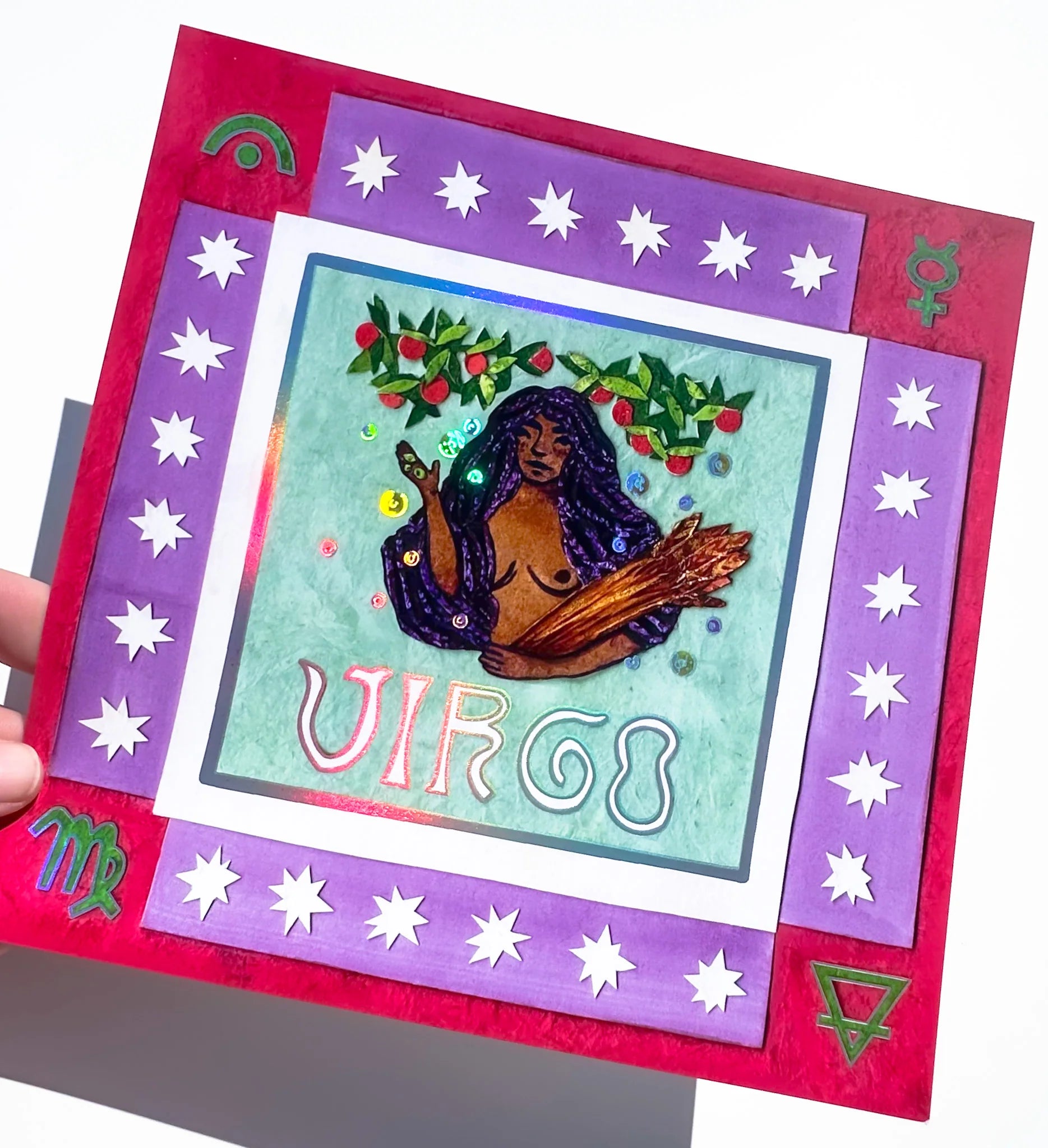 Guided Hand Studio - Zodiac Foil Prints
