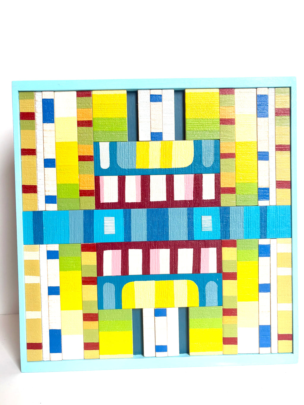 Travis Strange- Quilted Wood Study I