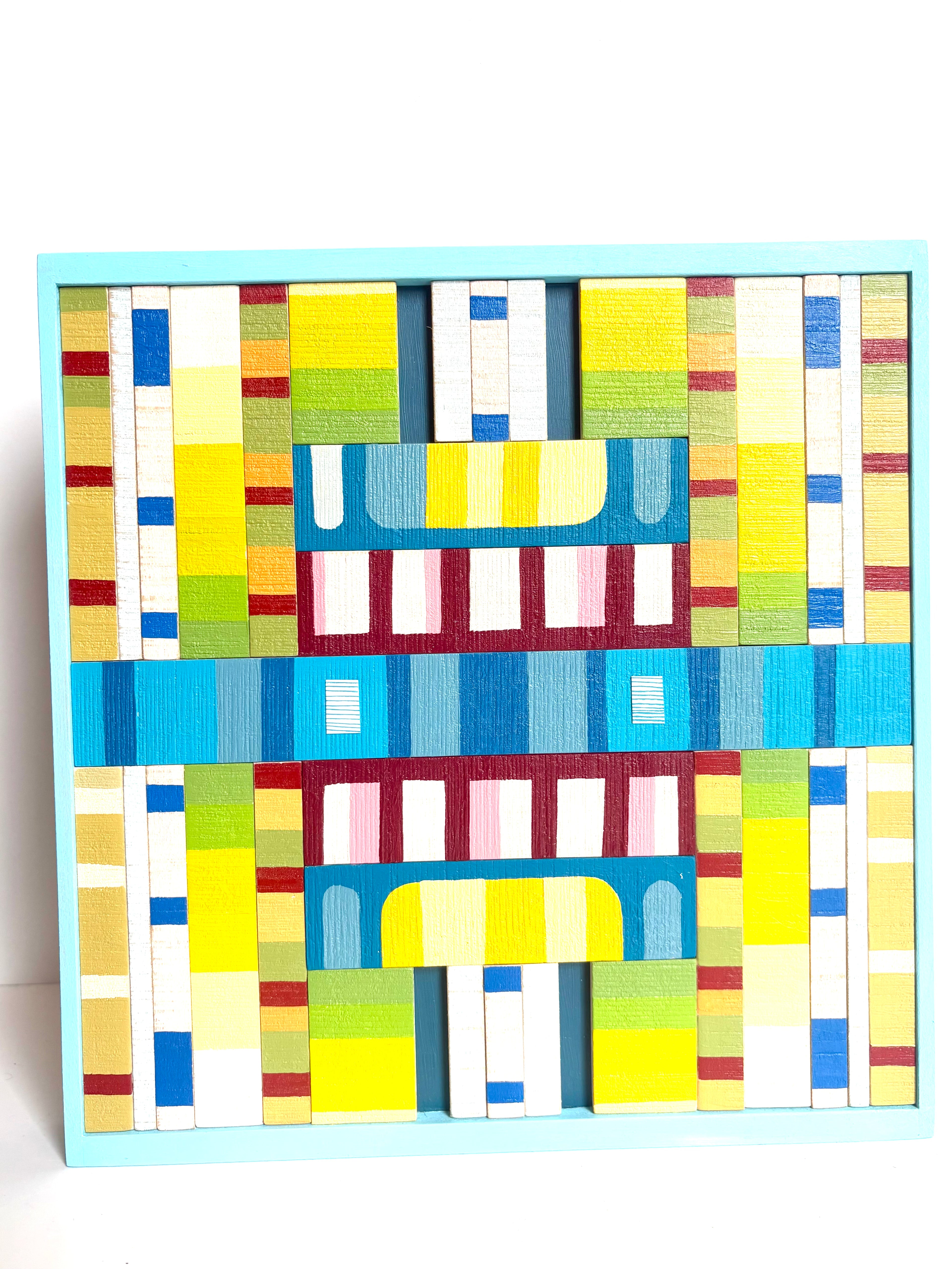 Travis Strange- Quilted Wood Study I