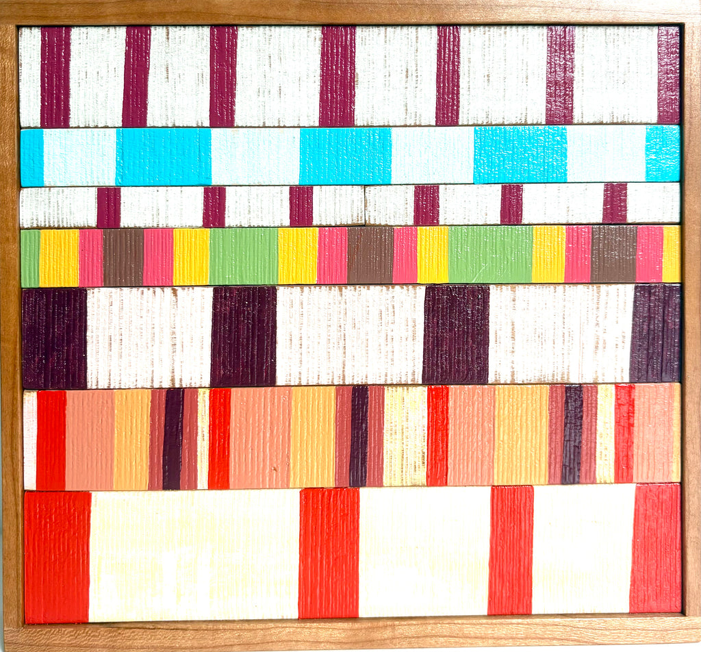 Travis Strange- Quilted Wood Study II