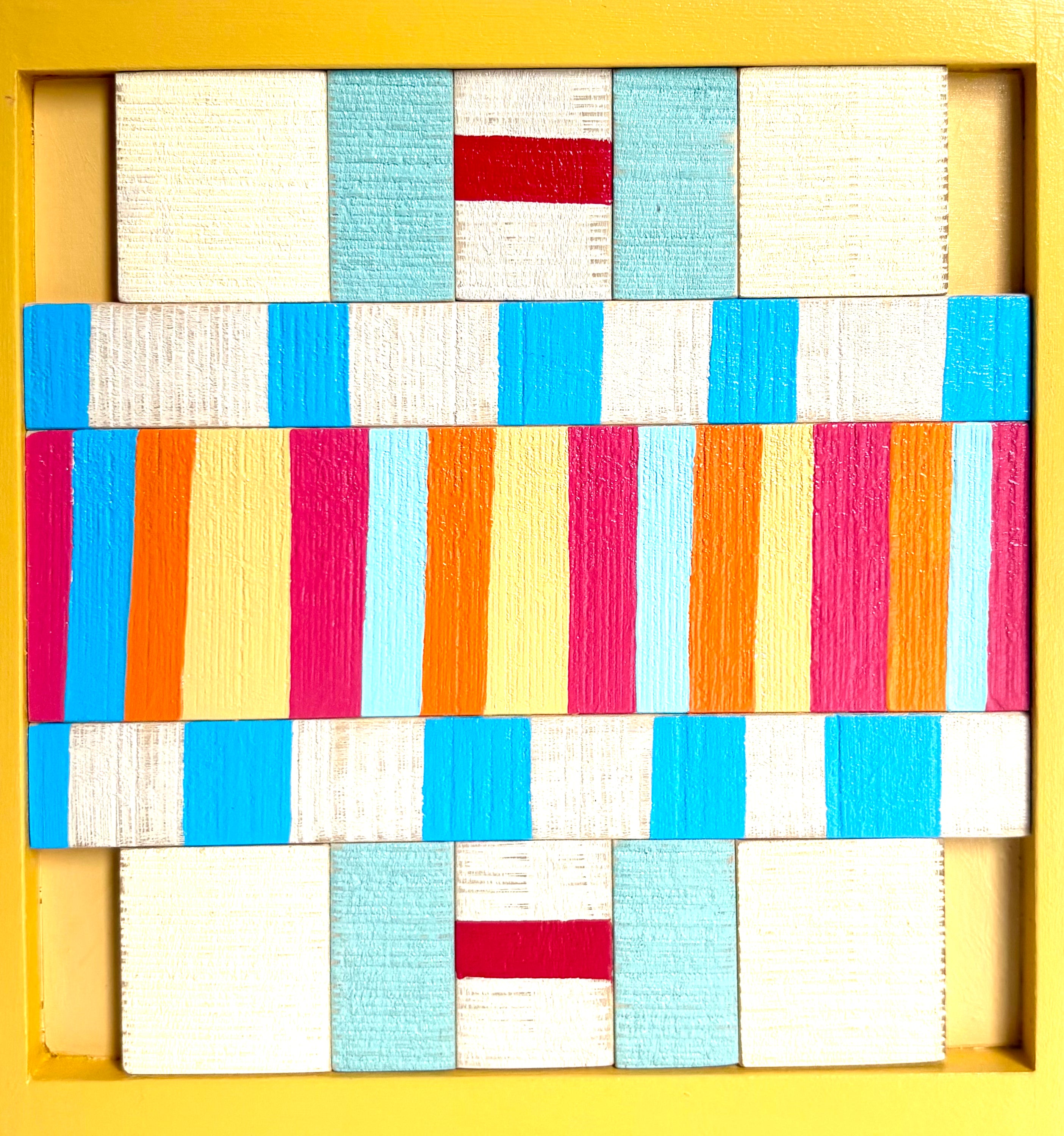 Travis Strange- Quilted Wood Study IV