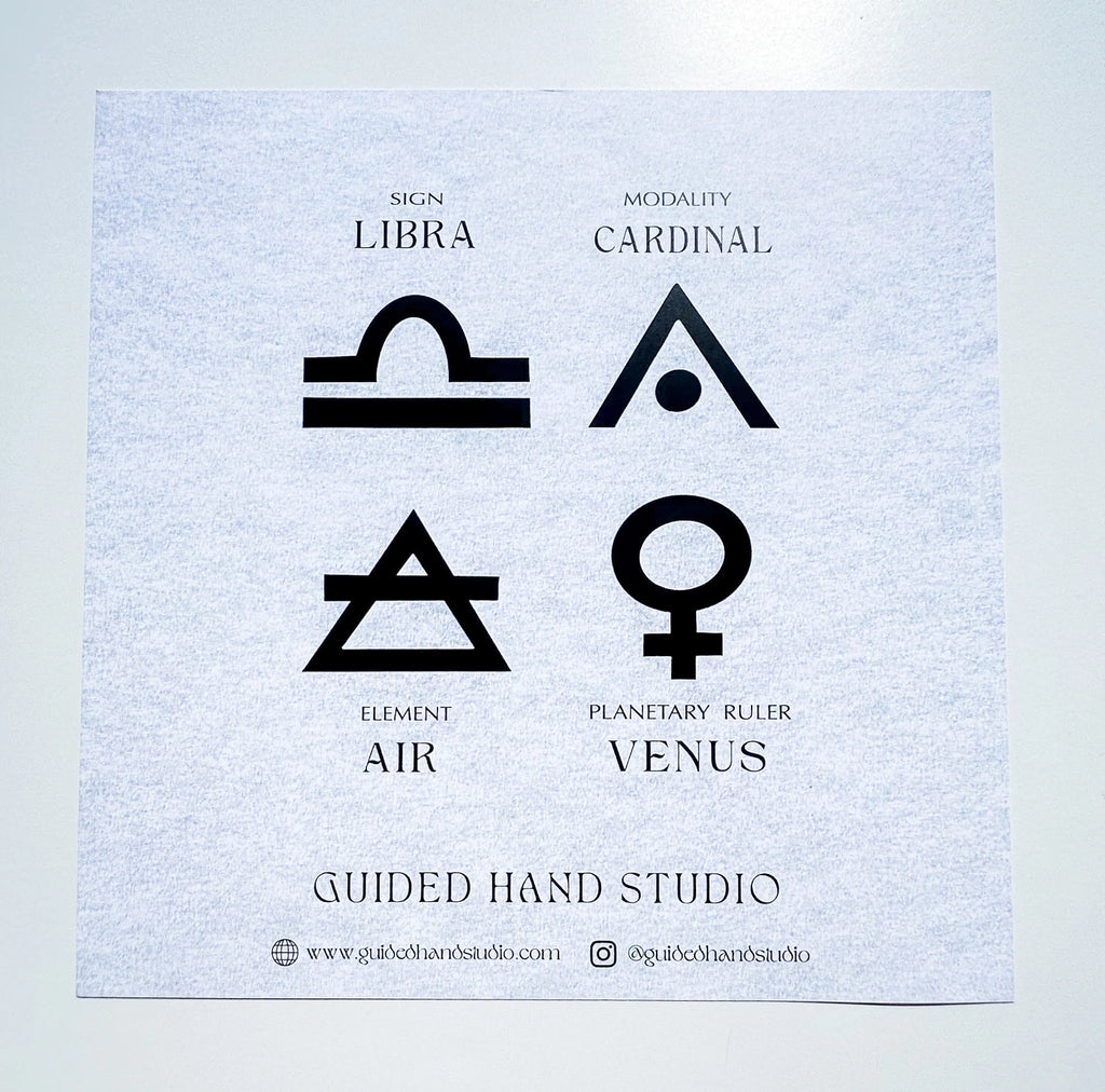 Guided Hand Studio - Zodiac Foil Prints