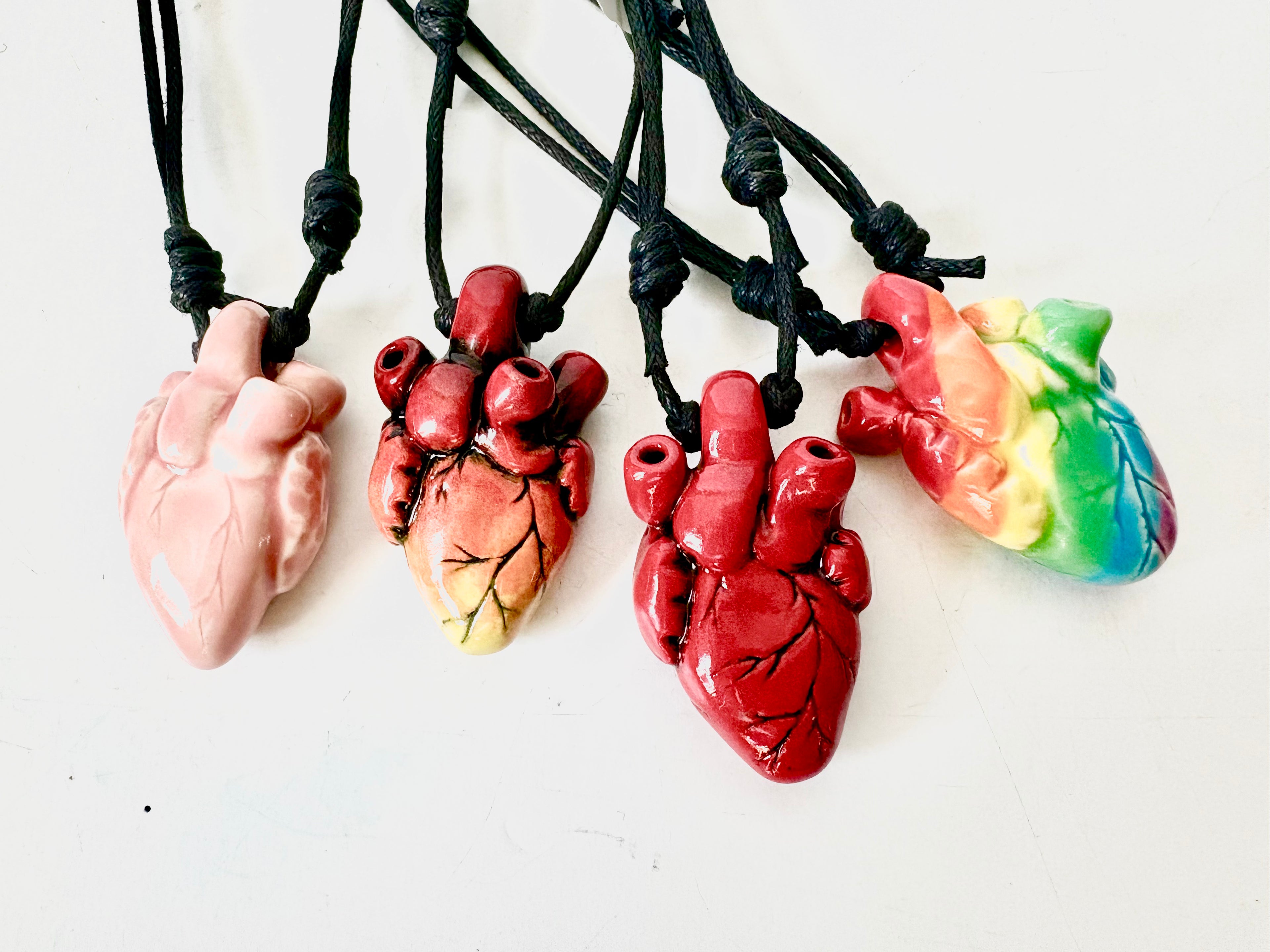 K Dub Art- Heart Pendants