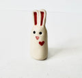 K Dub Art- Ceramic Rabbits