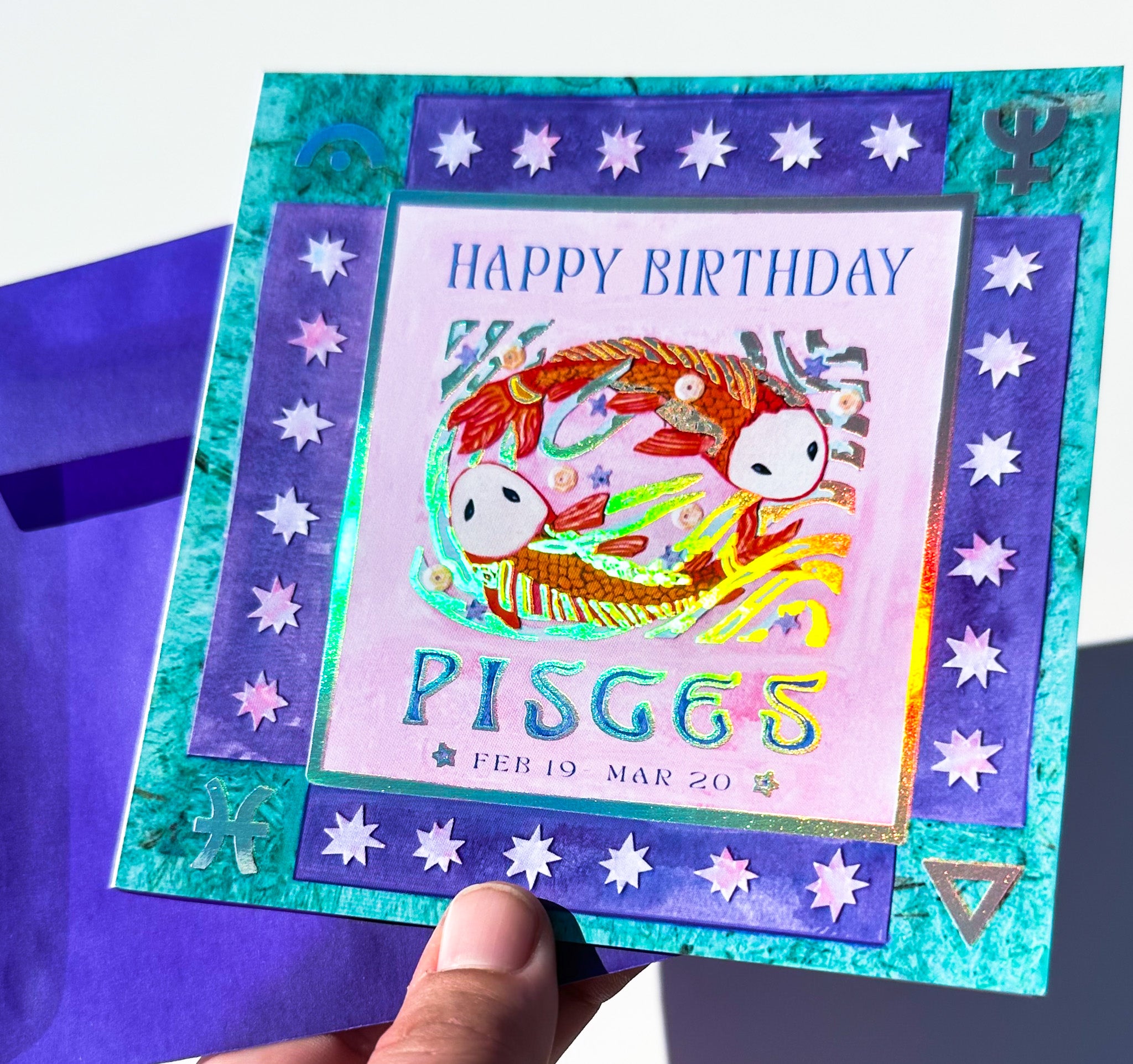 Guided Hand Studio Zodiac Birthday Cards