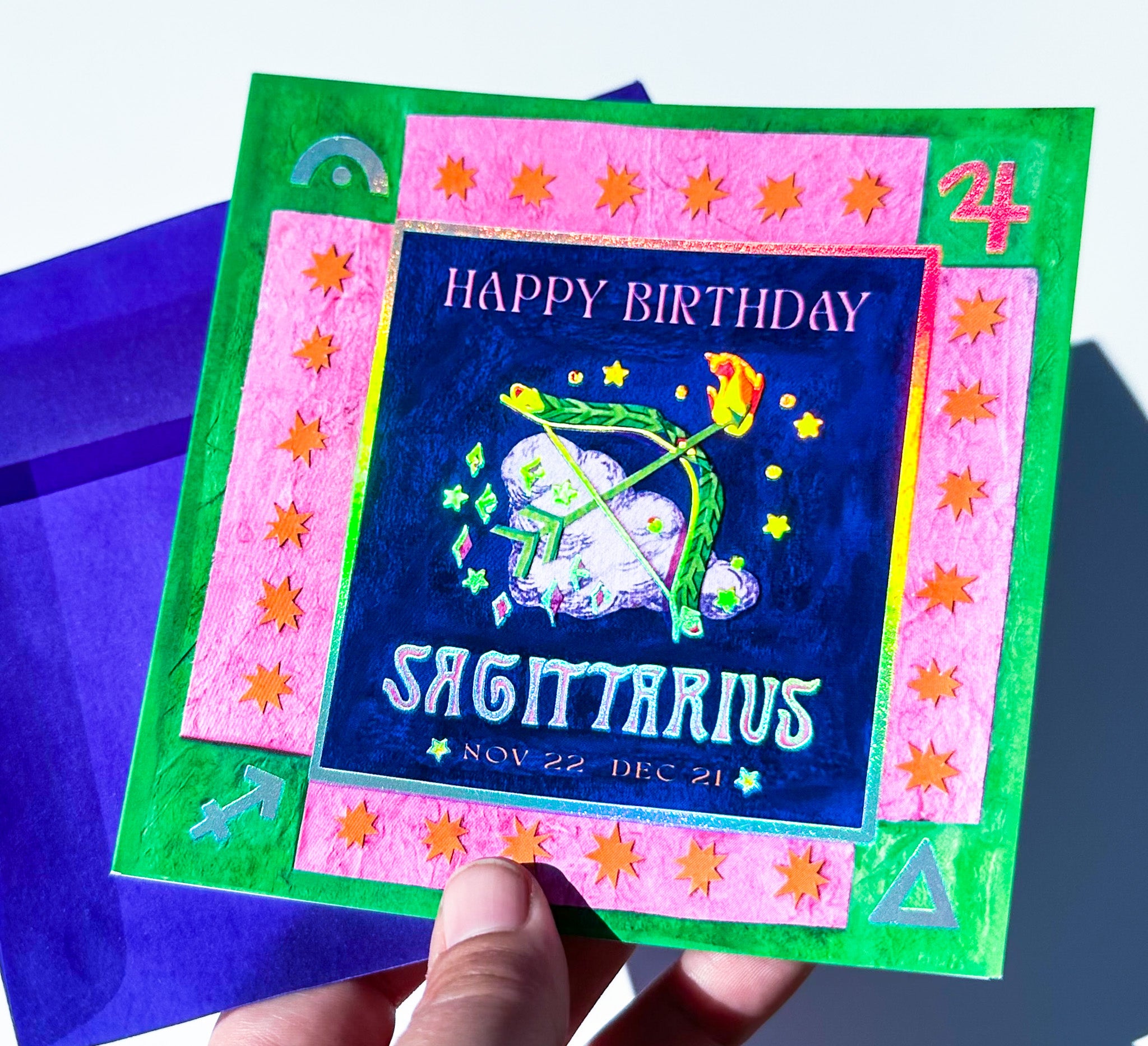 Guided Hand Studio Zodiac Birthday Cards