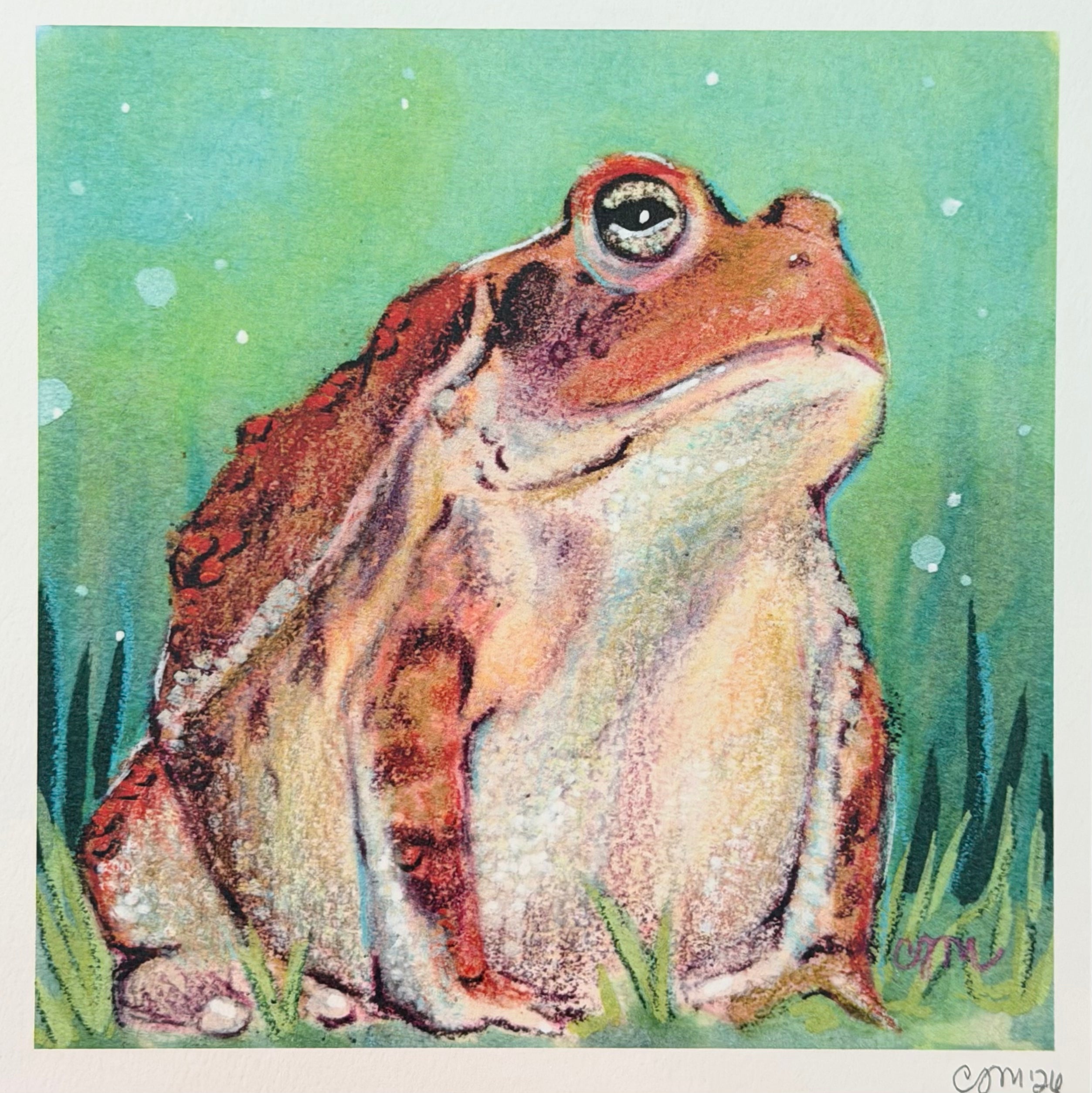 Carolyn McManus - Toad Print