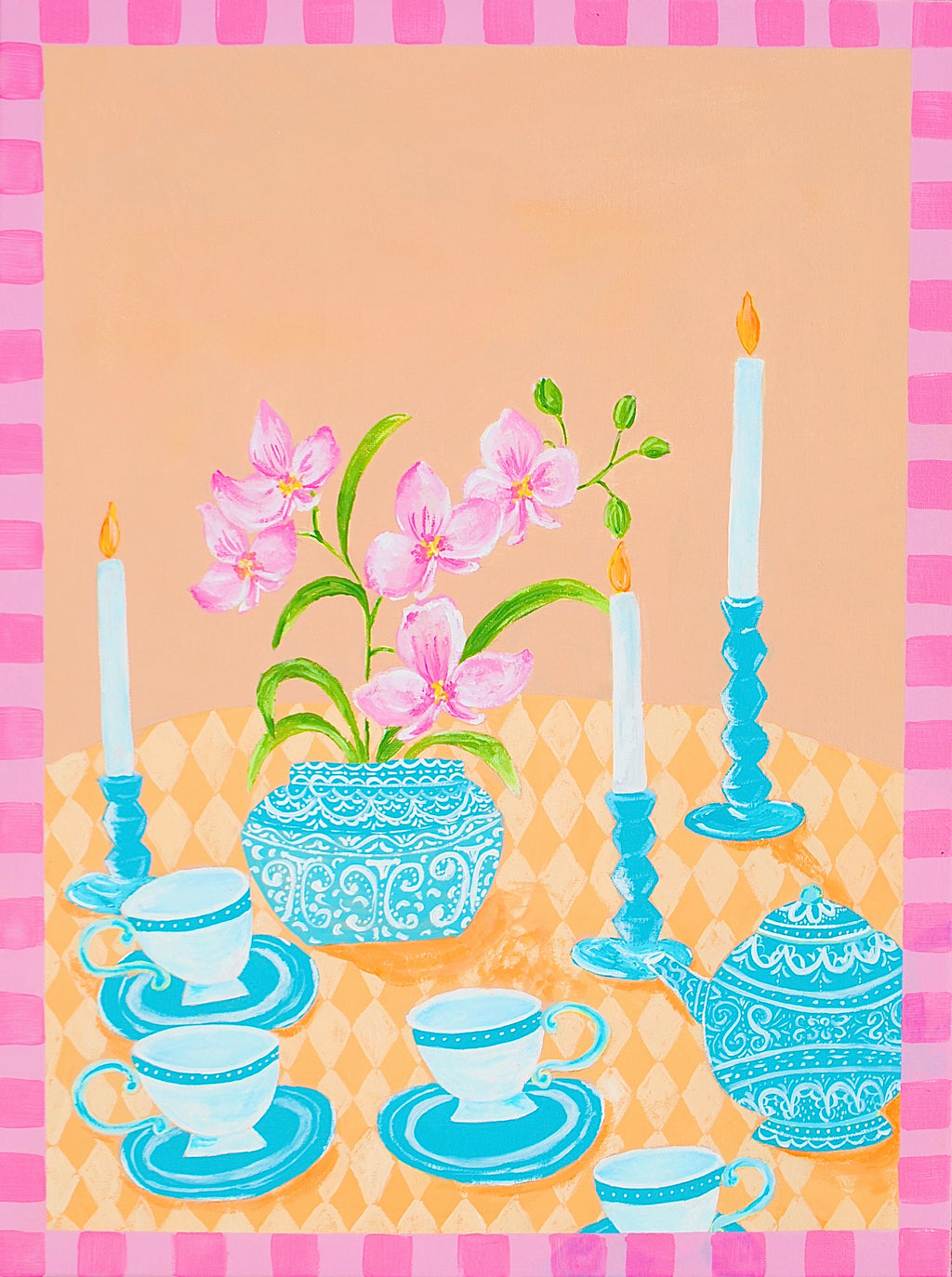 Sydney Lenz Art - Tea Time