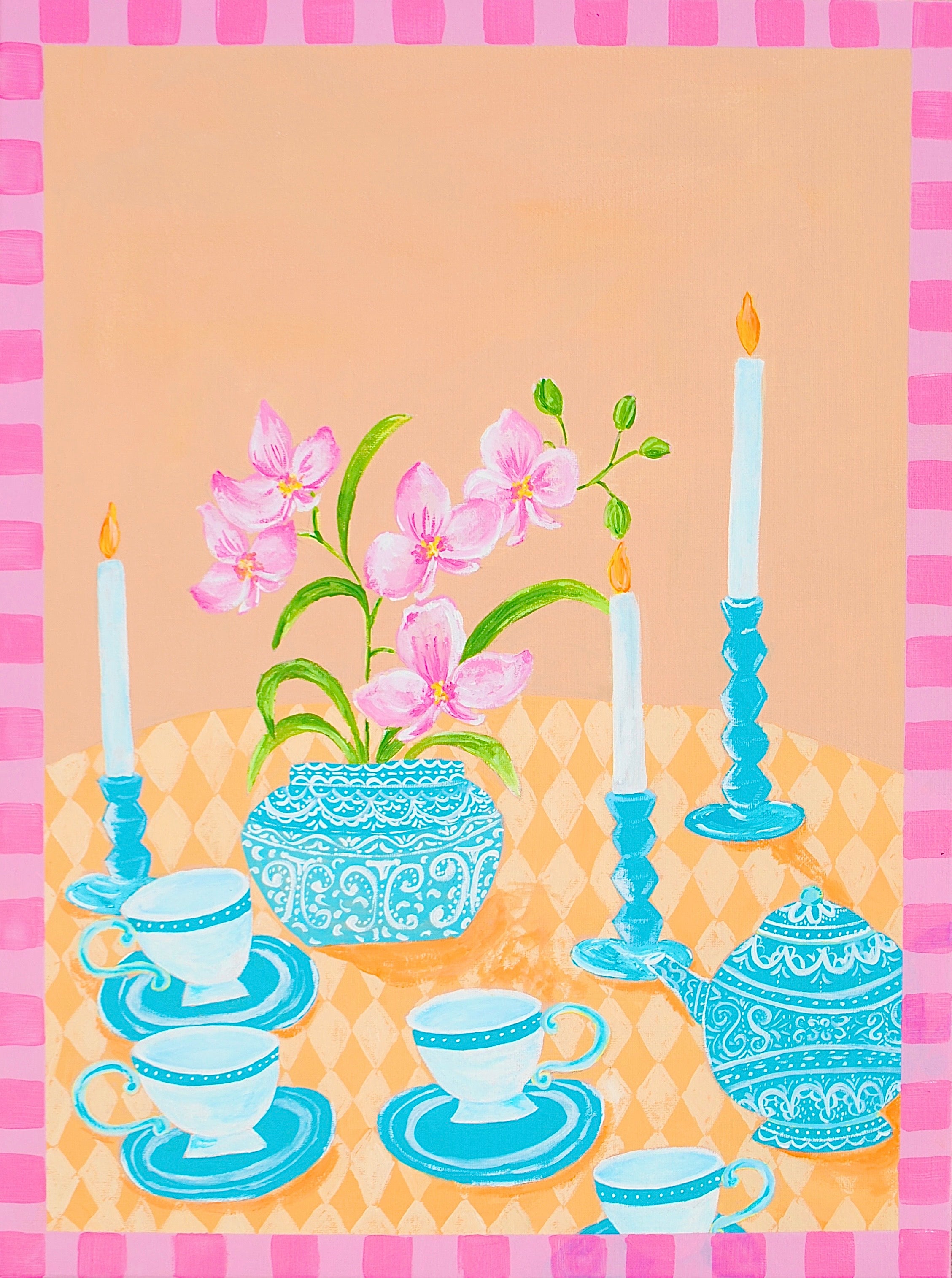 Sydney Lenz Art - Tea Time