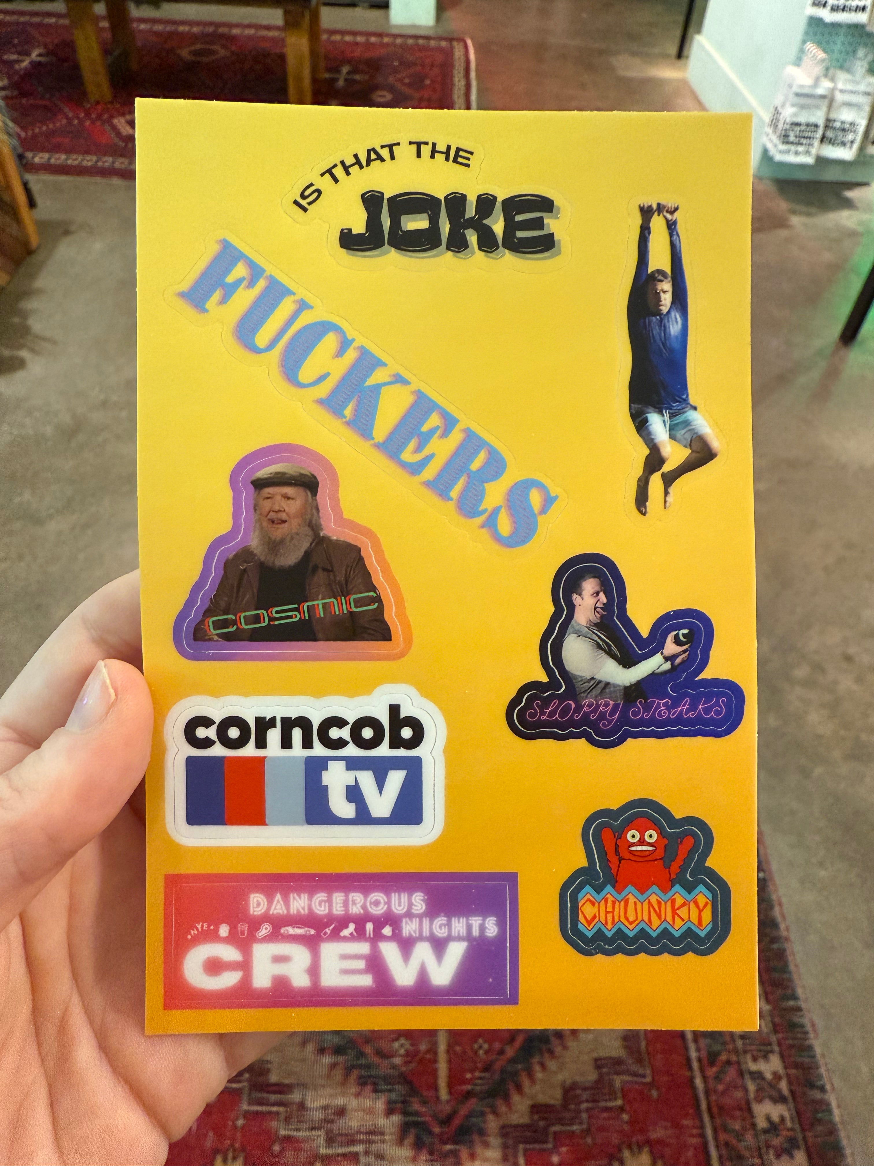 "I Think You Should Leave" Sticker Sheet