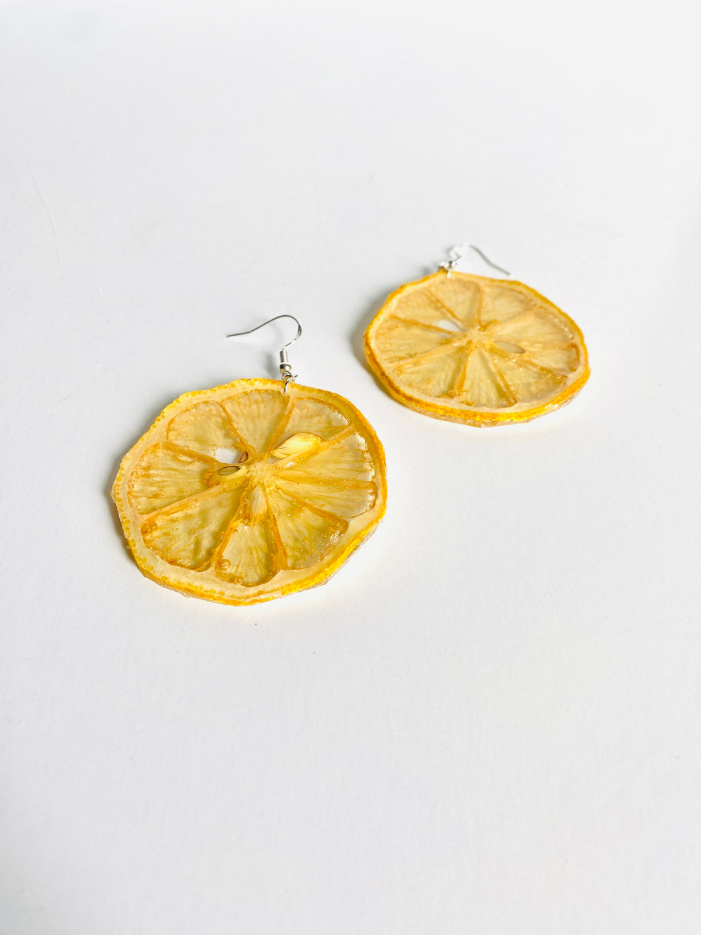 Wild Organic- Lemon Earrings