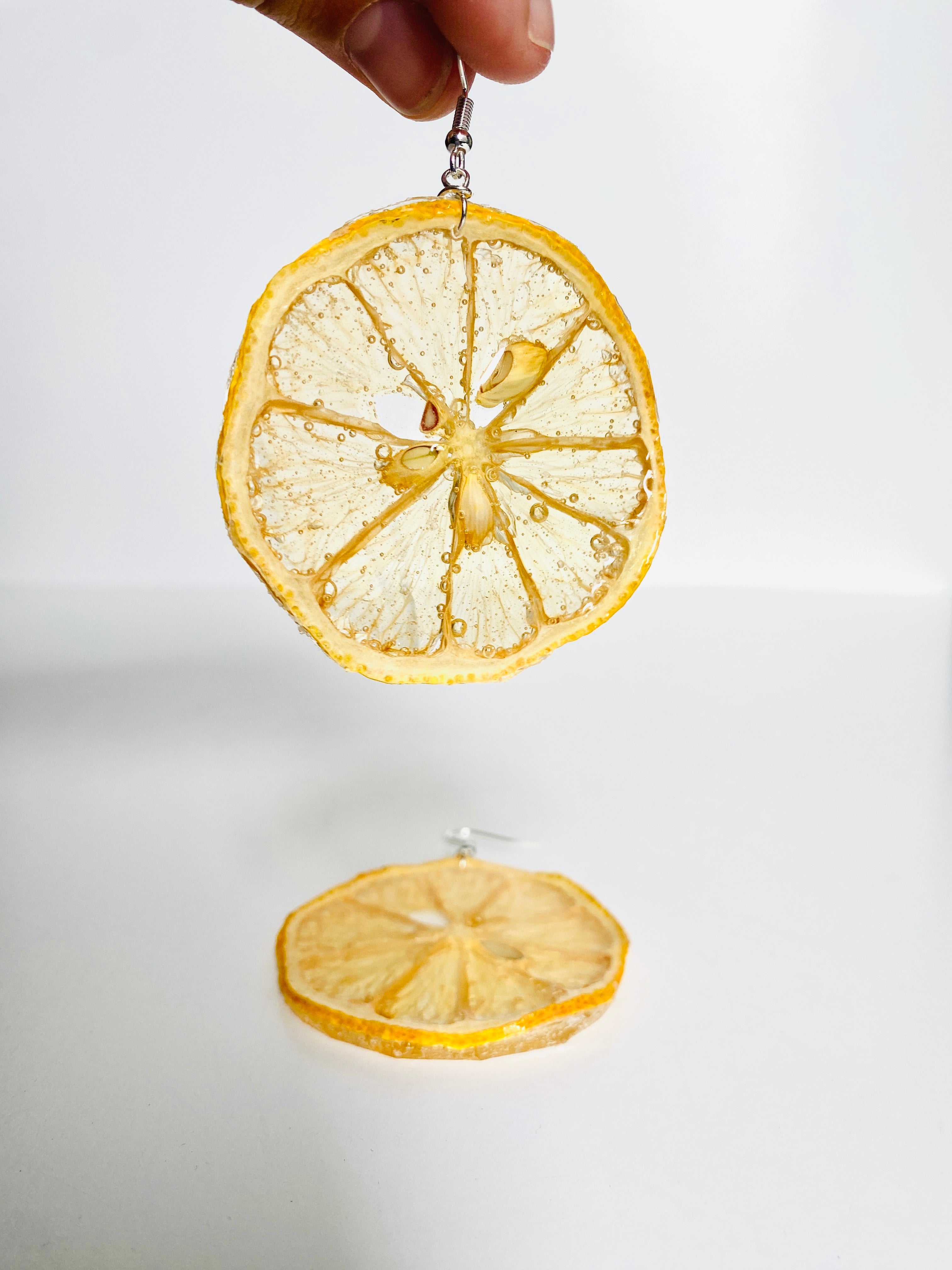 Wild Organic- Lemon Earrings