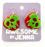 Awesome by Jenna - Poison Apple Earrings