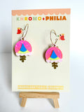 KHROMO+PHILIA - Colorful Bell Flower Earrings