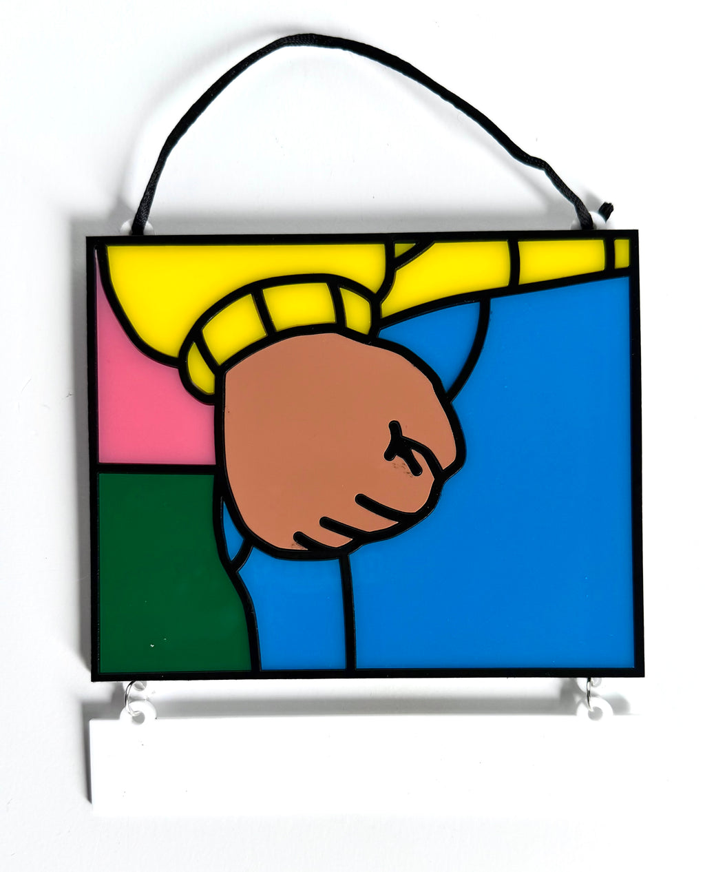 Awesome by Jenna - Arthur Fist Acrylic Art