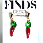 Finds Designs - Chili Pepper Earrings