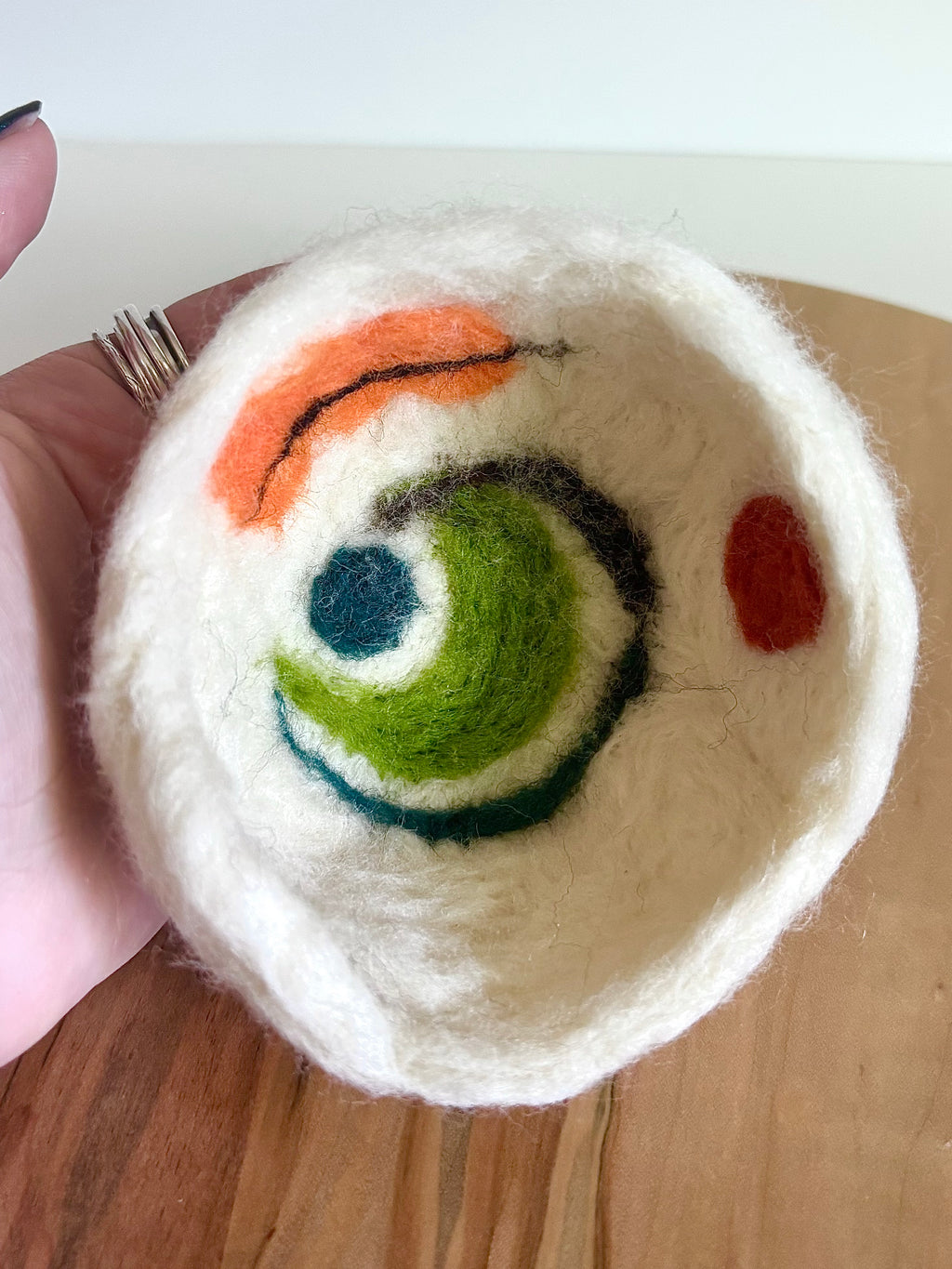 Trish Lounsbury - Small Wool Bowls