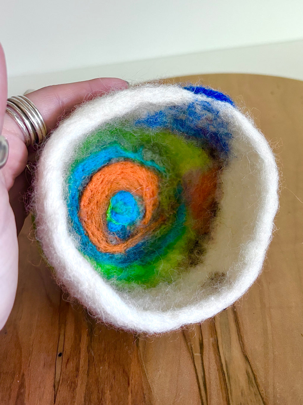 Trish Lounsbury - Small Wool Bowls