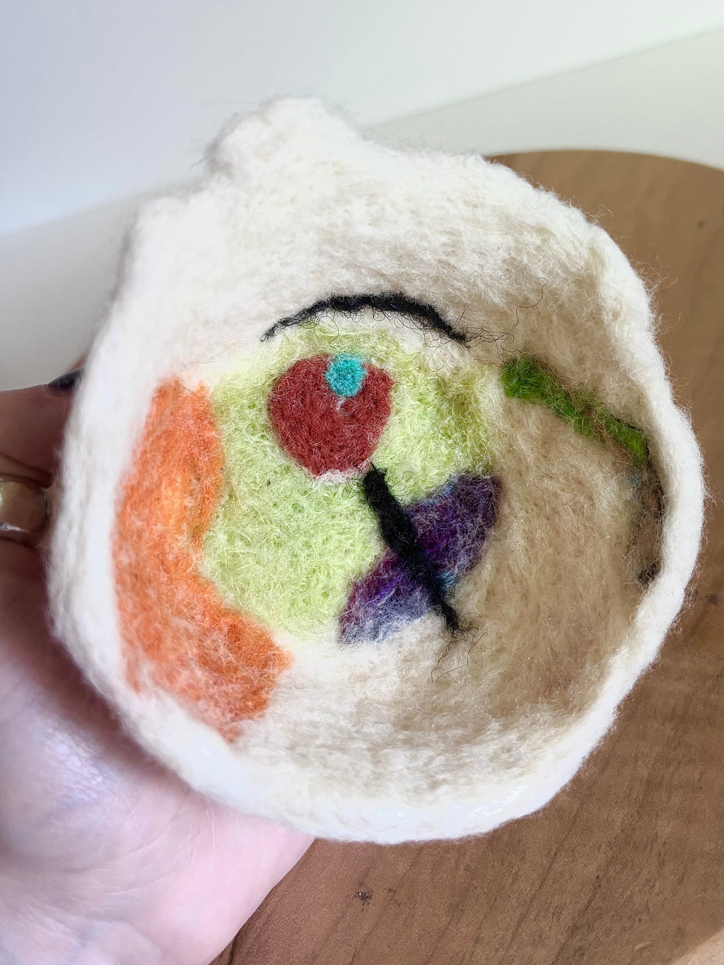 Trish Lounsbury - Small Wool Bowls
